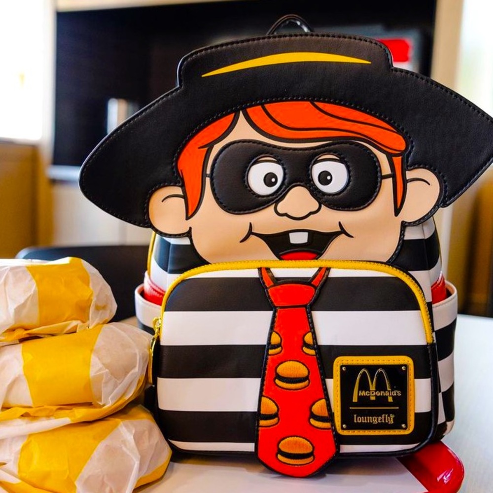 Loungefly x McDonald’s Hamburglar Backpack Bag Purse NWT